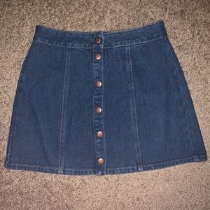 Brandy Melville Denim Skirt